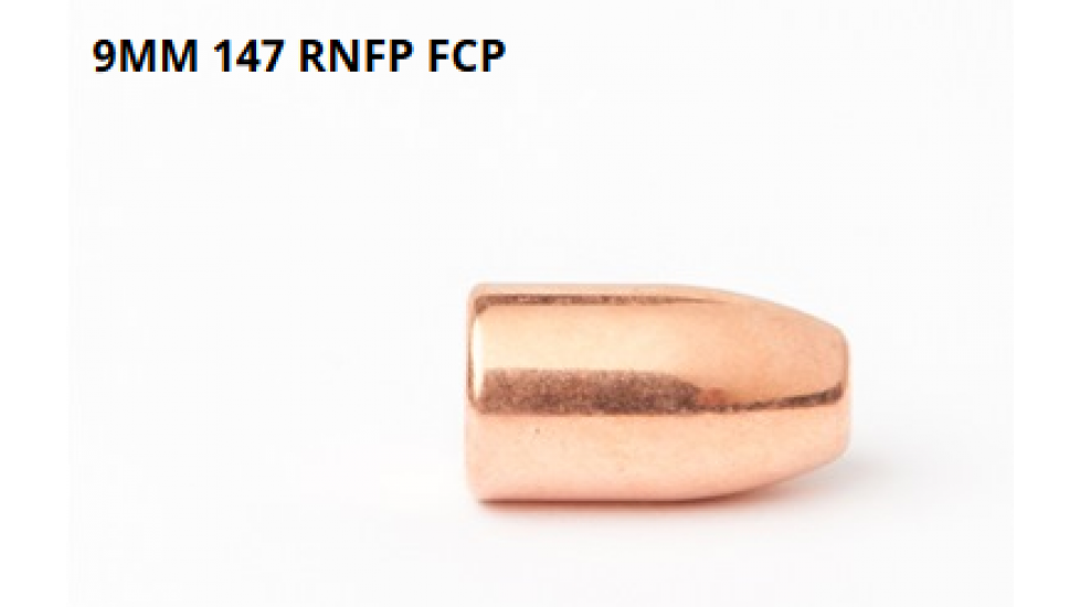 Campro | 1000 Boulets | Calibre 9mm 147 gr FCP RNFP